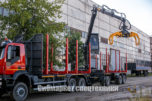 Cортиментовоз IVECO-AMT 633920 с КМУ 
