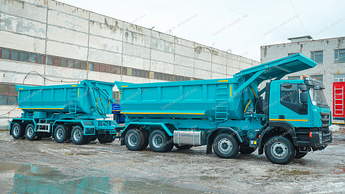 Самосвал АМТ N.V. 752901 (8x4) 560 л.с. под перевозку руды