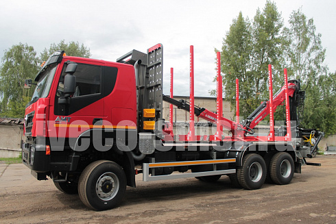 Сортиментовоз AMT N.V. 632920 (6x6) 480 л.с. - РКПП с КМУ