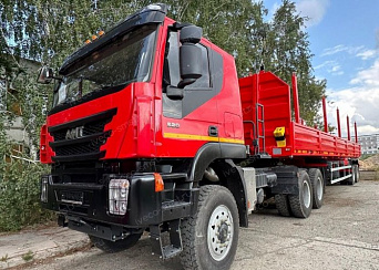 Тягач АМТ 632910 (6x6) 520 л.с. шины 385/65R22,5+315/80R22.5 