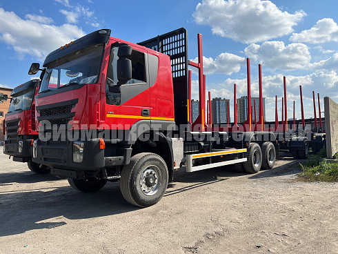 Сортиментовоз AMT N.V. 632920 (6x6) 480 л.с. - МКПП под 2х4 м
