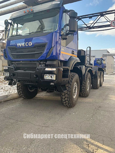 Тягач специальный IVECO-AMT-733910-10 - односкатная ошиновка