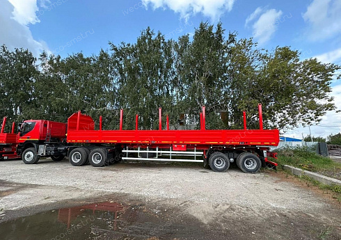 Тягач АМТ 632910 (6x6) 520 л.с. шины 385/65R22,5+315/80R22.5 