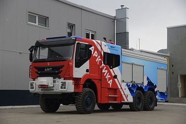 Пожарная автоцистерна на шасси AMT N.V. / АЦ-6,0-10
