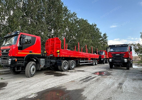 Тягач АМТ 632910 (6x6) 520 л.с. шины 385/65R22,5+315/80R22.5 