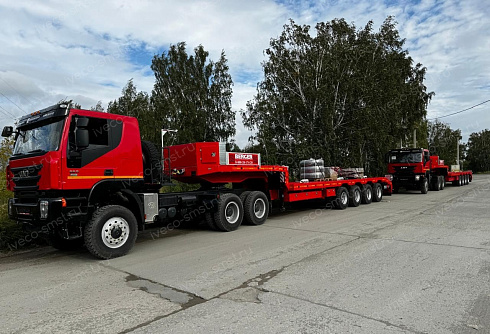 Тягач АМТ 632910 (6x6) 520 л.с. шины 385/65R22,5+315/80R22.5 